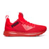 Sneakers rosse in tessuto mesh con logo laterale Puma Enzo Beta Woven, Brand, SKU s323500103, Immagine 0